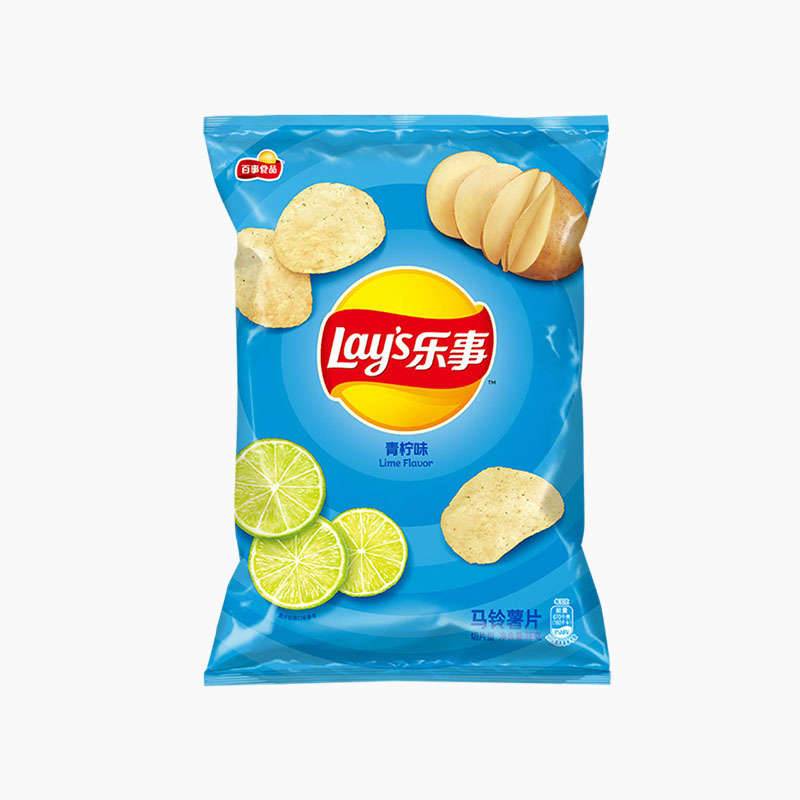 Lay's Potato Chips Lime Flavor 70g
