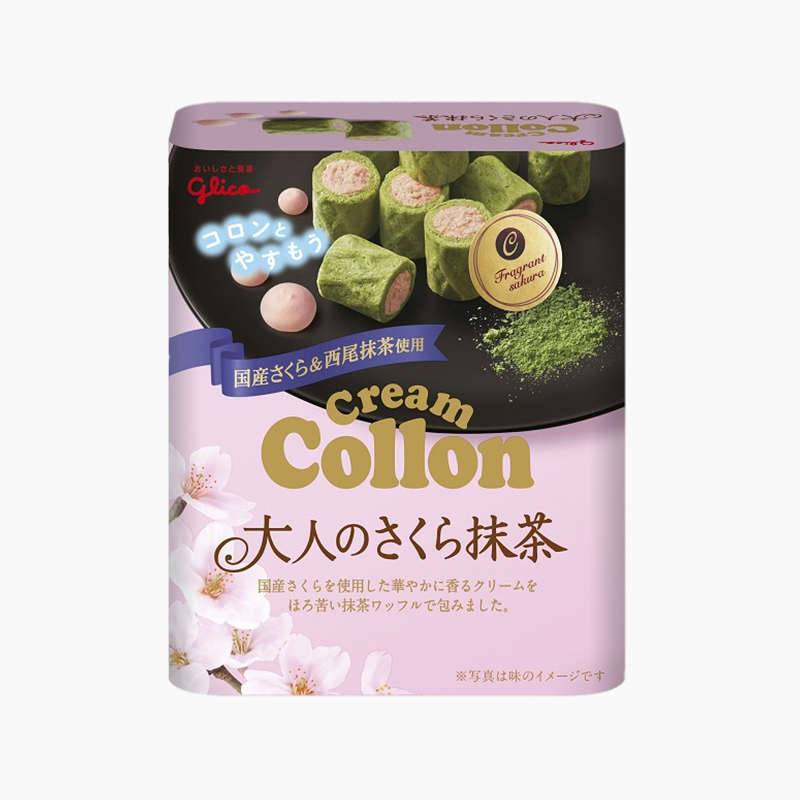 Japan GLICO Sakura Match Cream Collon 48g