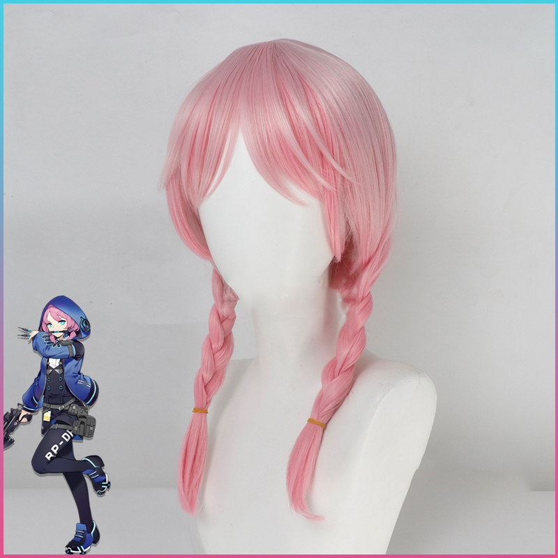 Arknights Blue Poison Cosplay Double Twist Wig