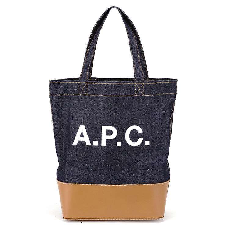A.P.C. TOTE AXELLE-CAF CARAMEL