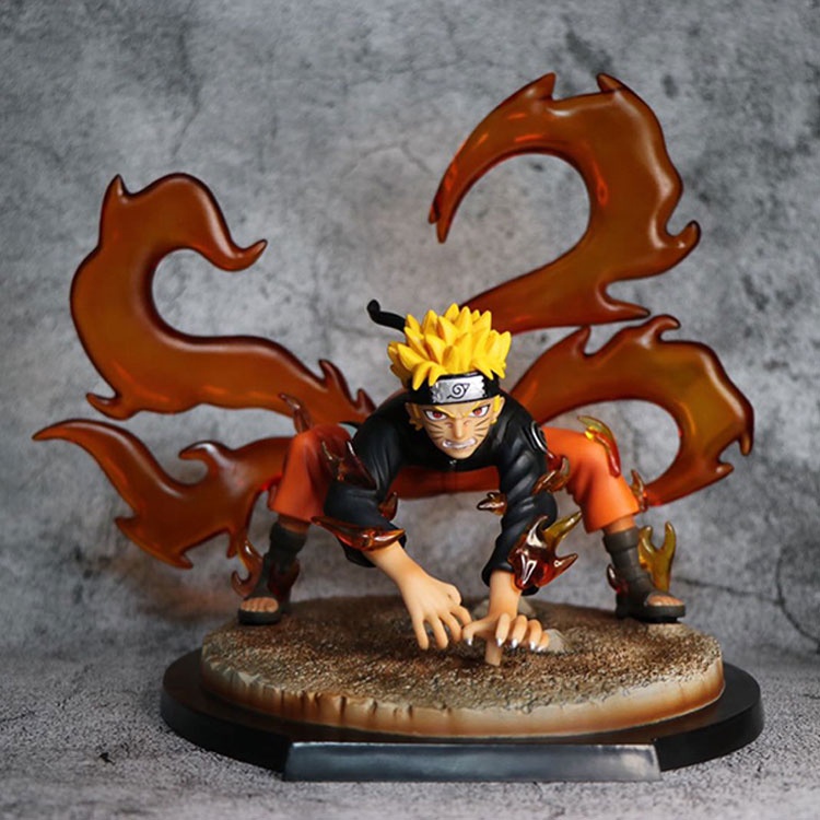 Naruto Gk Nine-Tailed Demon Fox Anime Naruto Figures