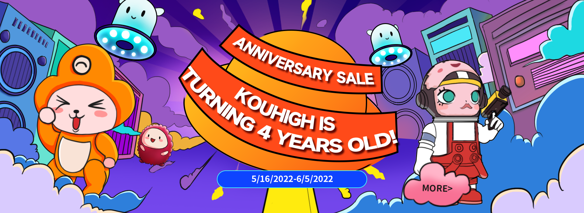 Kouhigh is turning 4 years old!
